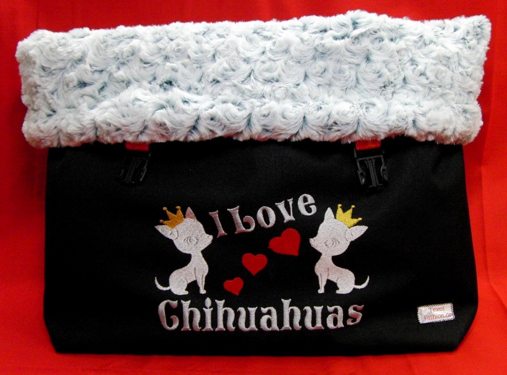 Kuscheltasche/ Hundetasche 2in1 für Chihuahua - Hunde - Weissach im Tal