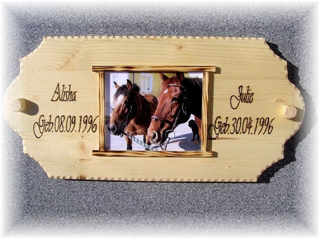 Boxen/Stalltafel aus Holz - Pferde - st.veit an der gölsen