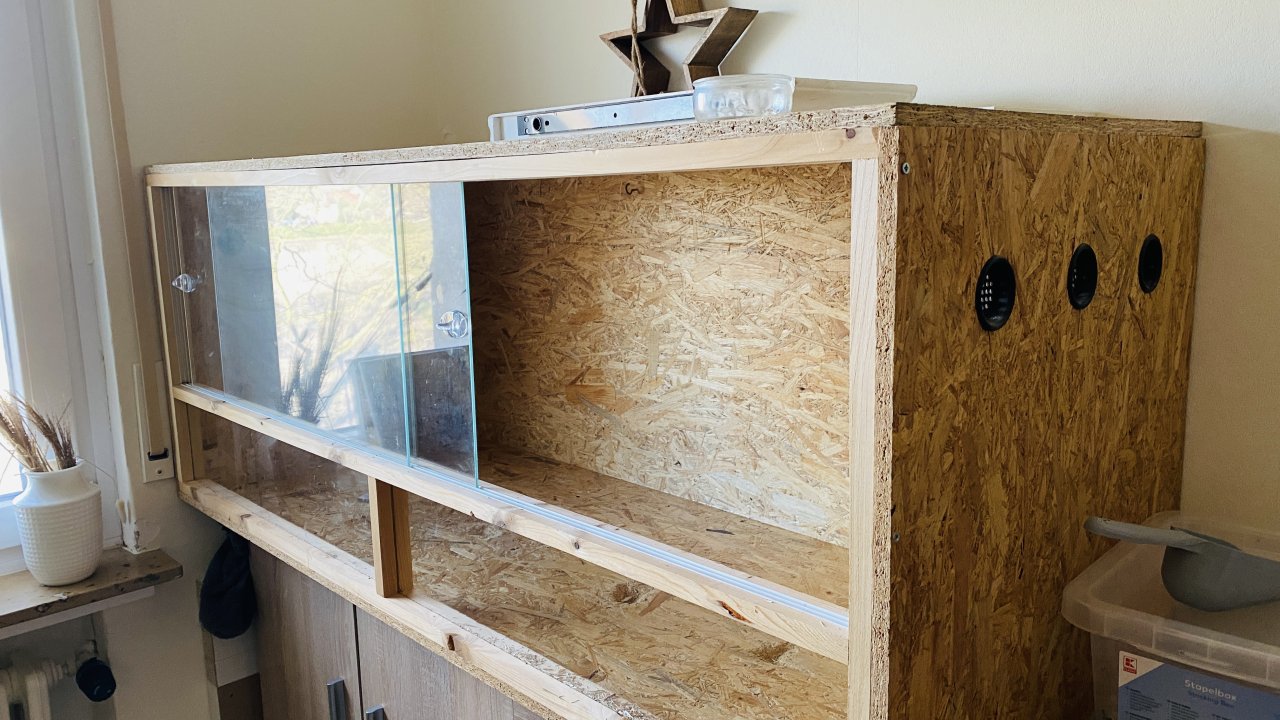 Terrarium mit Schiebetüren 150x60x60 - Nagetiere - Lippstadt