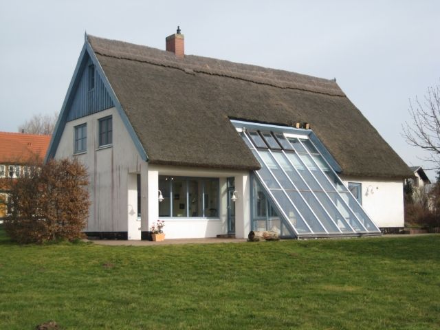 Exklusives Reetdachhaus - Urlaub Mit Tieren - Stolpe OT Gumlin