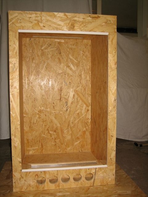 Biete neues Hochterrarium aus osb 60x100x60  LxHxB - Terrarien - neubrandenburg