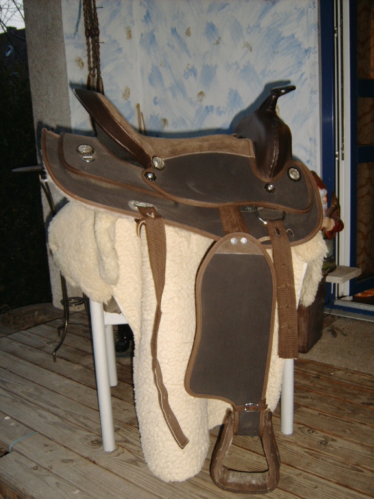Leicht-Synthetik - westernsattel - Pferde - Bühl