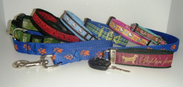  Handgefertigt: Halsband, Leine, Geschirr für Hunde, Katzen, Welpen - Zubehoer für Haustiere - Quarrendorf