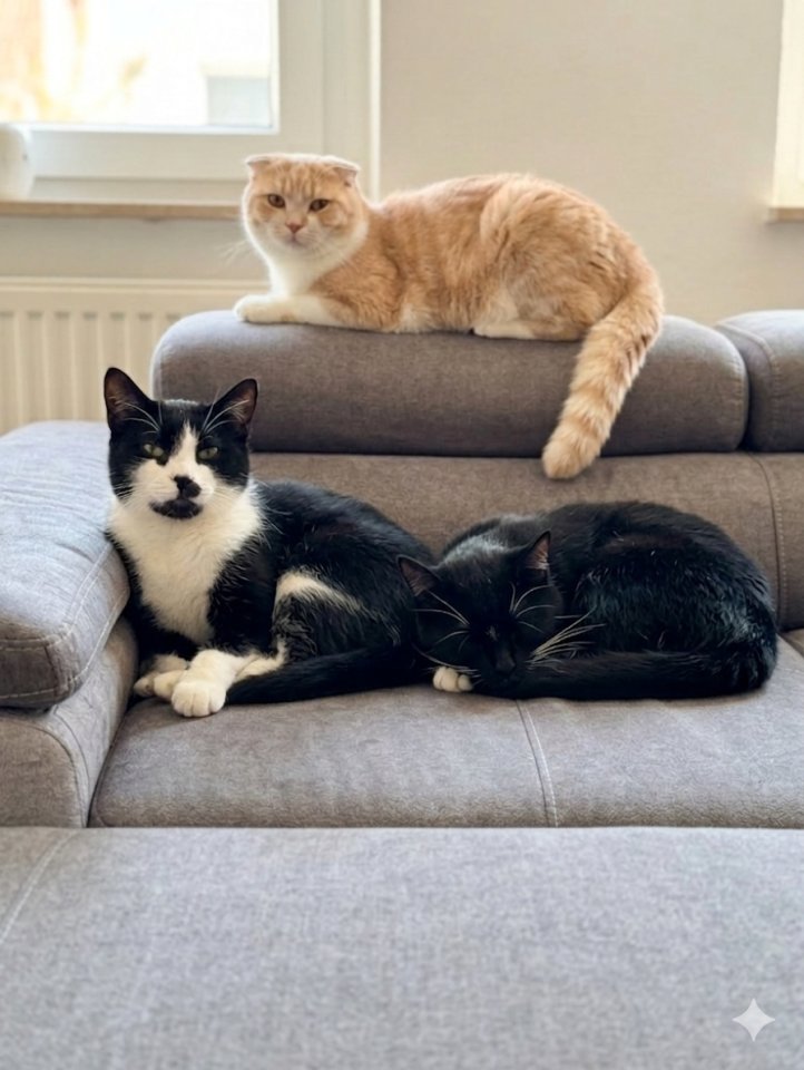 3 hauskater suchen ein neues Zuhause - Katzen - Hornburg