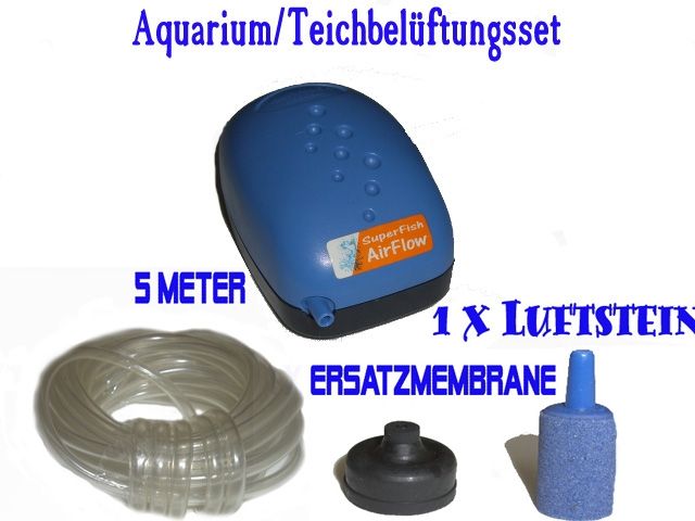 Aquarium/TeichbelüfterSET Air-kit NEU - Aquarien und Zubehoer - Flensburg
