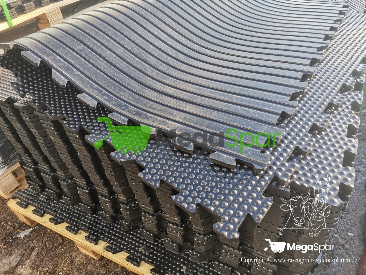 Stallmatten im Puzzle-System & Liegematte kaufen - Pferdematten - Pferde - Berlin